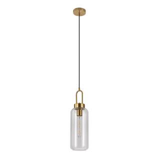 Cylindrisk upphängningslampa i klarglas med sockel House Nordic Luton