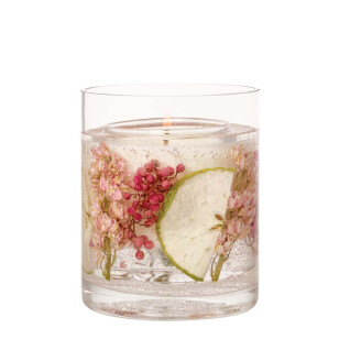 Geléljus av naturligt vax Stoneglow Candles Nature's Gift - Apple & Pear Blossom